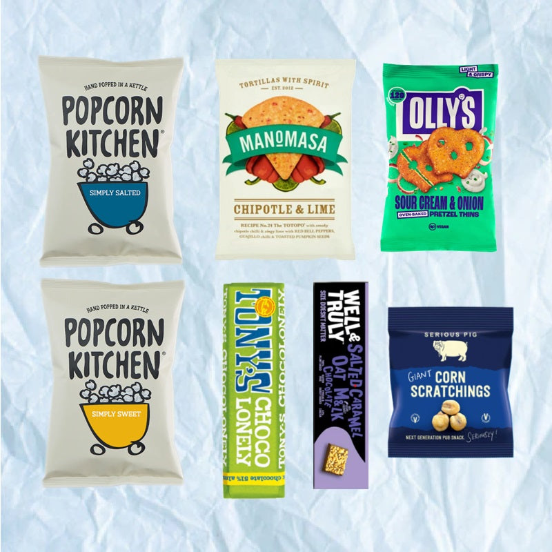 Premium Snack Box Box Office Bundle contents