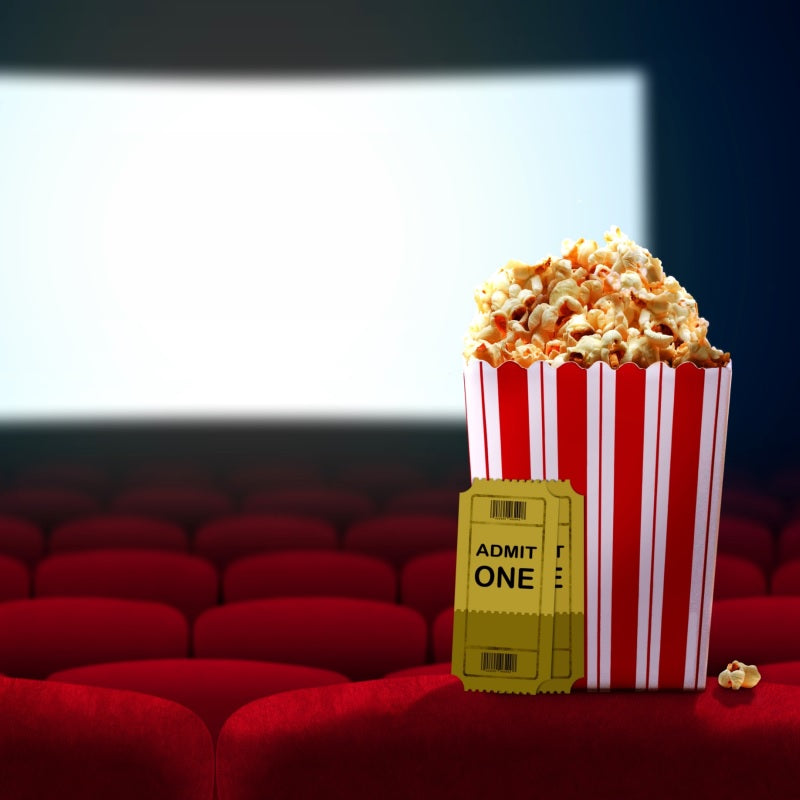 Movie night snack scene