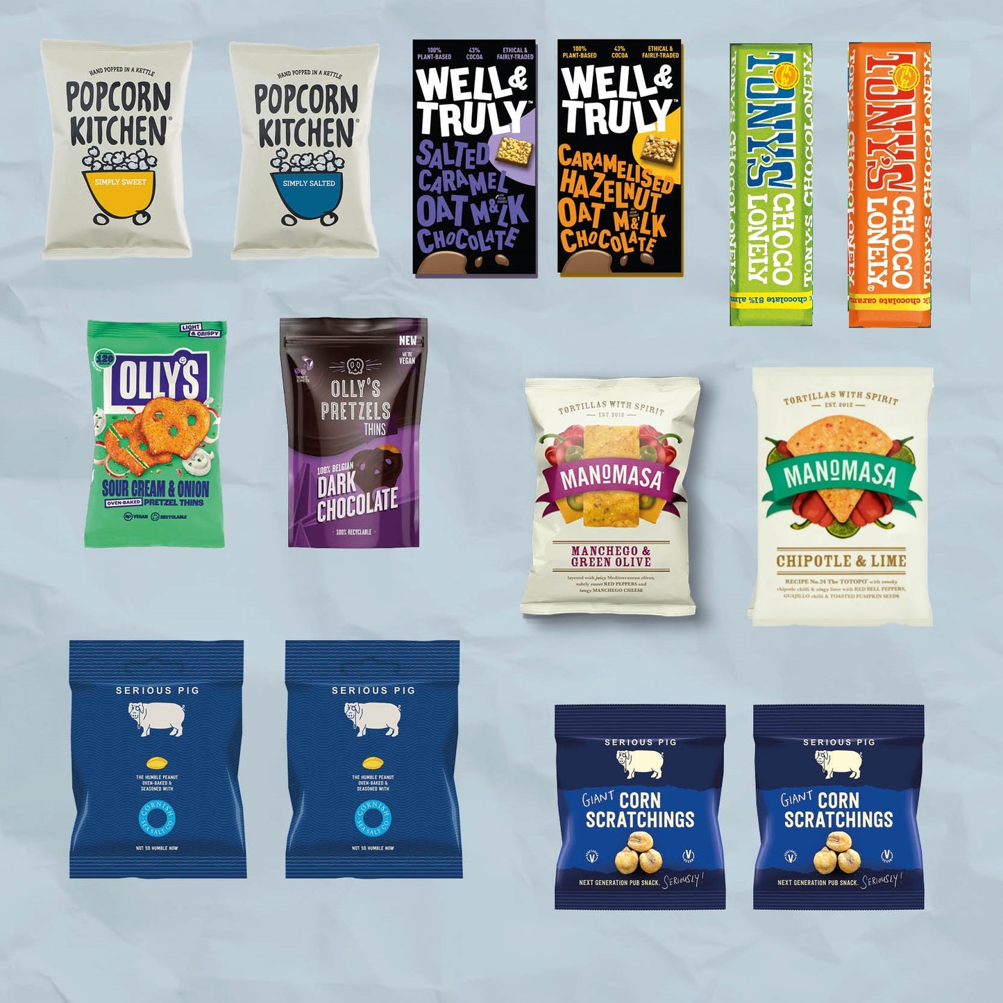 Box Office Bundle (large) contents Snack Box contents