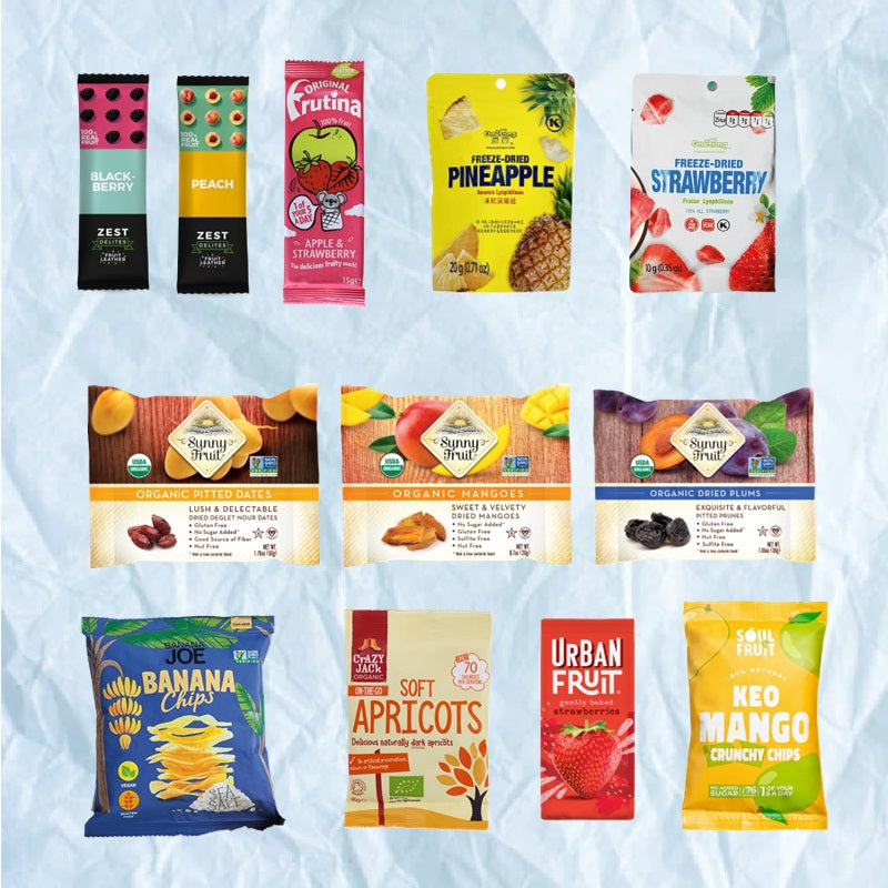 Premium Fruit Snack Box contents