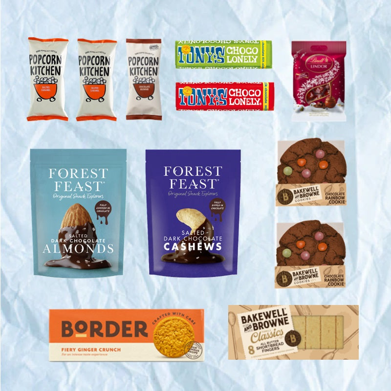Holiday Snack Stash contents