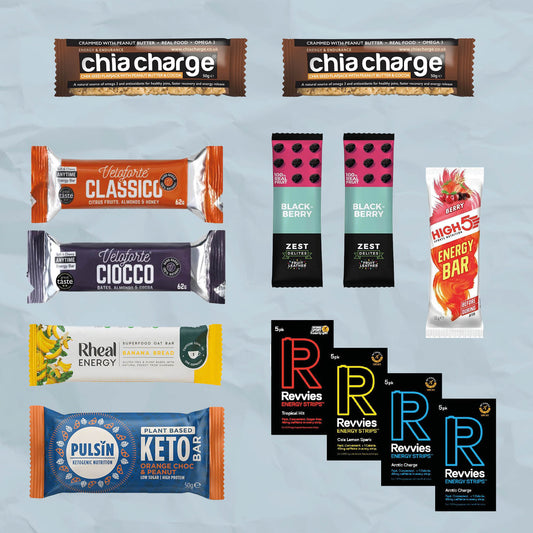 Premium Active Nutrition Snack Box contents